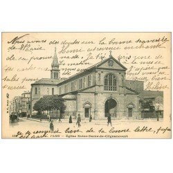 PARIS 18. Eglise Notre-Dame-de-Clignancourt 1906