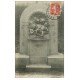 carte postale ancienne PARIS 18. Fontaine Gauloise Square Saint-Pierre 1908