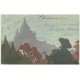 carte postale ancienne PARIS 18. La Butte Montmartre. L'Artiste 1905