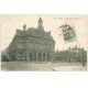 carte postale ancienne PARIS 18. La Mairie rue Ordener 1905 Hippomobiles à Impériale