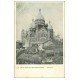 carte postale ancienne PARIS 18. Le Sacré-Coeur de Montmartre échaffaudage