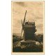 carte postale ancienne PARIS 18. Moulin de la Galette dernier Moulin à vent