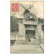 carte postale ancienne PARIS 18. Moulin de la Galette dernier Moulin à vent 1907 Bal Musette