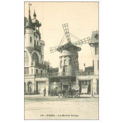 PARIS 18. Moulin Rouge Place Blanche Bal Spectacle