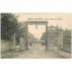 carte postale ancienne 10 ROMILLY-SUR-SEINE. Grille et Avenue du Château 1906