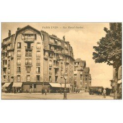 carte postale ancienne PARIS 18. Rue Marcel Sembat