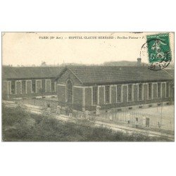 PARIS 19 . Hôpital Hôpitaux. Claude Bernard Avenue Porte Aubervilliers 1908 Pavillon Pasteur