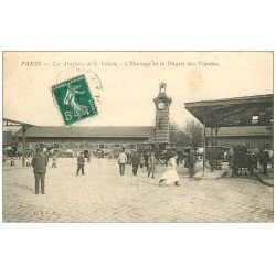 PARIS 19. Abattoirs de la Villette Horloge et Départ des Viandes 1910