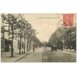 PARIS 19. Avenue Laumière 1906 Hippomobile à Impériale