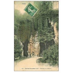 PARIS 19. Buttes Chaumont. Entrée de la Grotte 1908