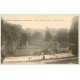 carte postale ancienne PARIS 19. Buttes Chaumont. Lac et Pont