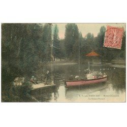 PARIS 19. Buttes Chaumont. Le Bateau Passeur 1907