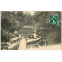 PARIS 19. Buttes Chaumont. Le Bateaux Passeurs 1910