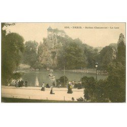 PARIS 19. Buttes Chaumont. Le Lac