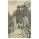 PARIS 19. Buttes Chaumont. Pont Suspendu 1909