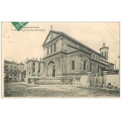 PARIS 19. Eglise Saint-Jacques Saint-Christophe 1908