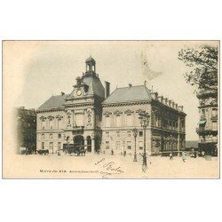 PARIS 19. La Mairie vers 1900