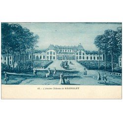PARIS 20. Ancien Château de Bagnolet 1935 aujourd'hui détruit...