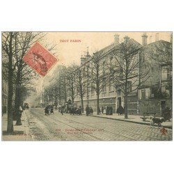 PARIS 20. Ecole des Filles Rue des Pyrénées 1907. Collection Fleury