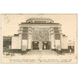 PARIS EXPOSITION DES ARTS DECORATIFS 1925. Pavillon Bon Marché