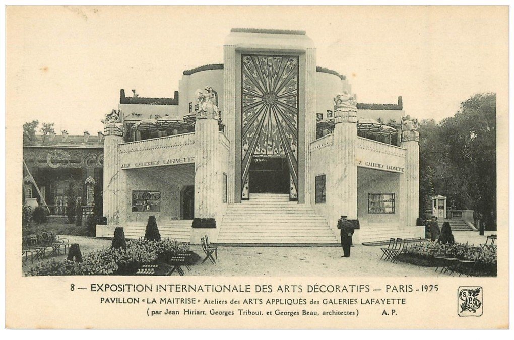 PARIS EXPOSITION DES ARTS DECORATIFS 1925. Pavillon La Maitrise