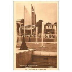 carte postale ancienne PARIS EXPOSITION INTERNATIONALE 1937. Pavillon Norvège 98