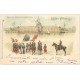 PARIS EXPOSITION UNIVERSELLE 1900. Armée Terre et Mer. Timbre 10 Centimes