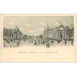 PARIS EXPOSITION UNIVERSELLE 1900. Avenue Nicolas II