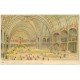 carte postale ancienne PARIS EXPOSITION UNIVERSELLE 1900. Intérieur Grand Palais