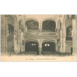 carte postale ancienne 10 TROYES. Calvaire Eglise Saint-Nicolas 1905