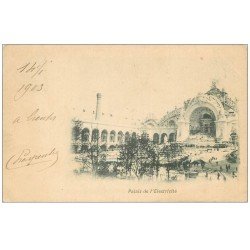 PARIS EXPOSITION UNIVERSELLE 1900. Palais de l'Electricité. Timbre 5 centimes 1903