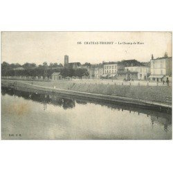 carte postale ancienne 02 CHATEAU-THIERRY. Le Champ de Mars 1914