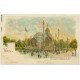carte postale ancienne PARIS EXPOSITION UNIVERSELLE 1900. Porte Monumentale
