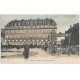 PARIS 01 Bouche du Métropolitain Place Palais Royal vers 1900. Paillettes multicolores collées