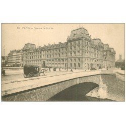 PARIS 01. Caserne de la Cité vers 1900