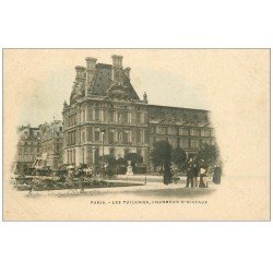 carte postale ancienne PARIS I°. Chameur d'Oiseaux aux Tuileries