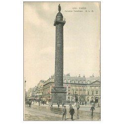 PARIS 01 Colonne Vendôme colorisée