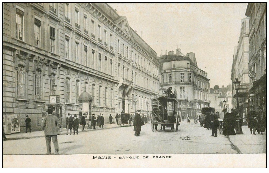PARIS 01. La Banque de France connue pour l'inoubliable José...