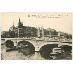 PARIS 01. La Conciergerie et Pont au Change
