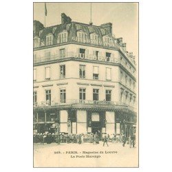 PARIS 01. Magasin du Louvre la Porte Marengo vers 1900