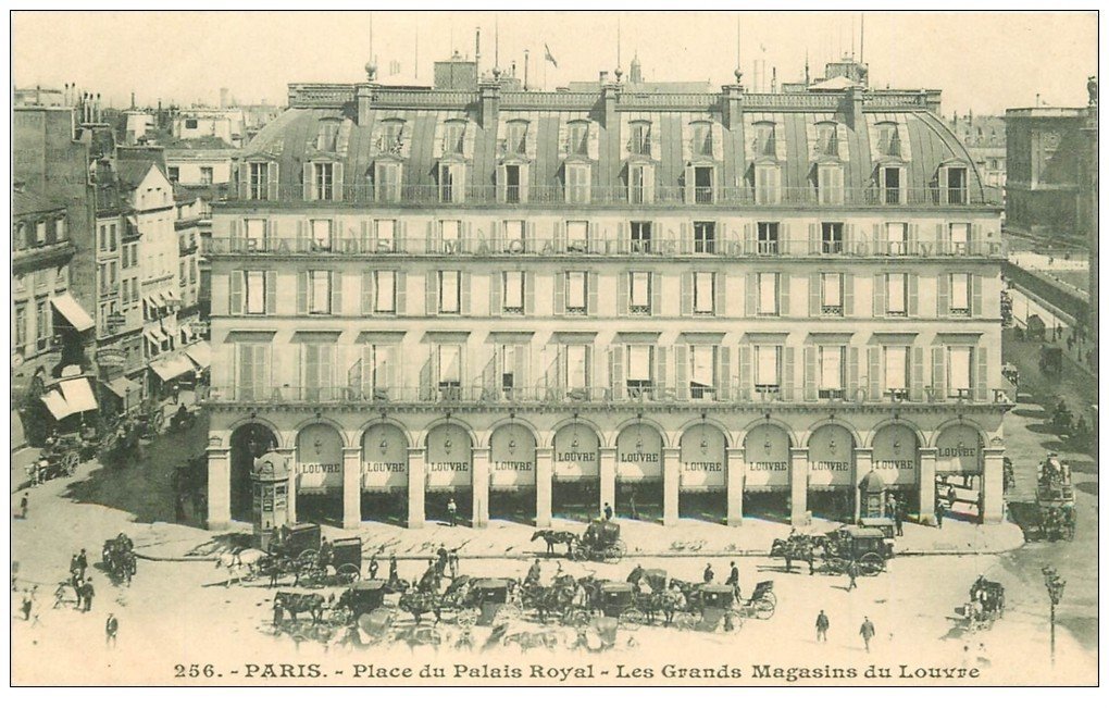 PARIS 01 Place Palais Royal. Grands Magasins du Louvre
