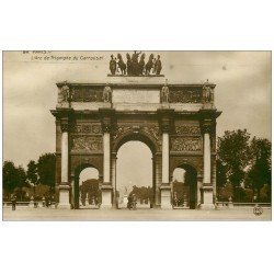 PARIS 01 Carrousel Arc Triomphe 1930