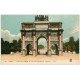 PARIS 01. Cour du Carrousel 1918 Arc Triomphe