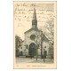 carte postale ancienne PARIS Ier. Eglise Saint-Marcel 1903