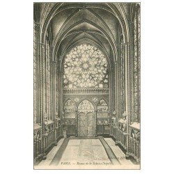 PARIS 01. La Sainte Chapelle Rosace 1904