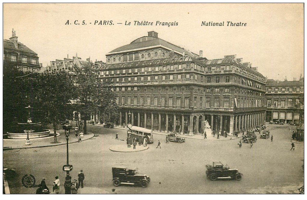 PARIS Ier. Le Théâtre Français 1937