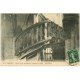 carte postale ancienne 10 TROYES. Escalier du Jubé Eglise Sainte-Madeleine 1912