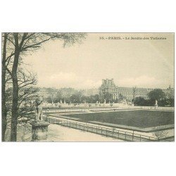 carte postale ancienne PARIS Ier. Les Tuileries le Jardin 35