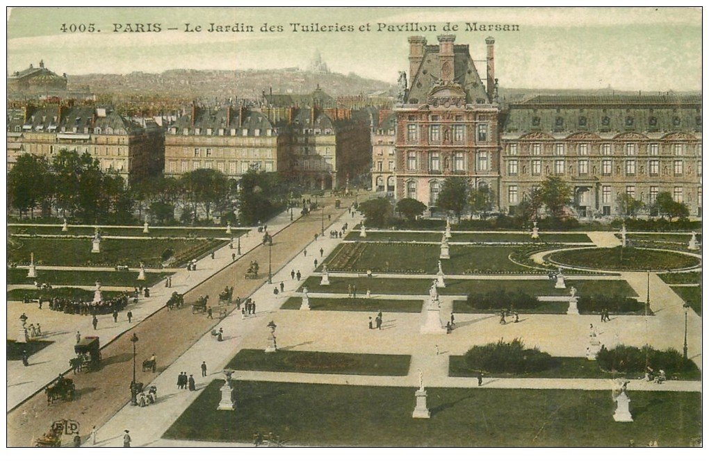 PARIS 01 Les Tuileries Pavillon de Marsan