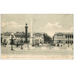 PARIS 01 Place Concorde 1925 Ministère de la Marine